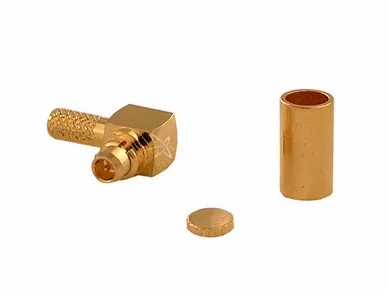 MMCX Winkelcrimpverbinder (RG316)
