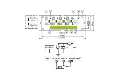 Module de fusibles Pulsar AWZ588 4x0.5A