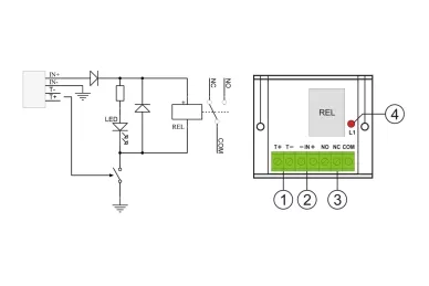 Modulo relè Pulsar AWZ 610