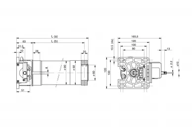 Moteur tubulaire ERA XLH 30012