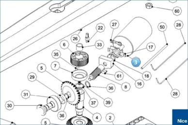 Motor 24V TOONA7024 (RBA04R02)