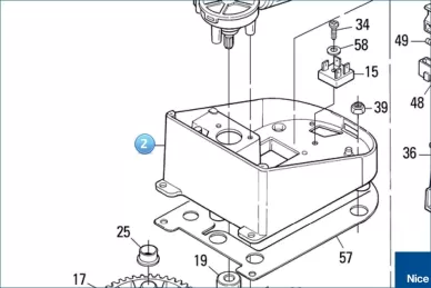 Motor body POP (BMG0722.45673)