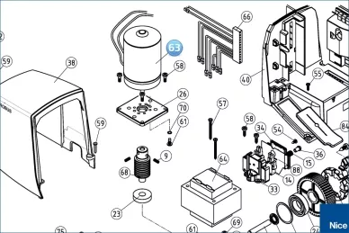 Motor ROBUS600/SOON (RBA02)