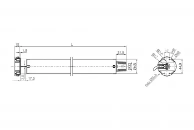 Motore per tapparelle ERA STAR MP 817