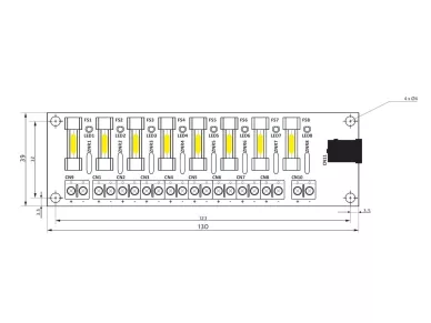 MRB-579 Modulo distributore di fusibili