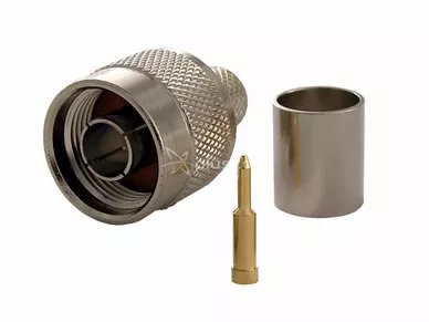 N Steckverbinder mit Crimpanschluss (H1000)