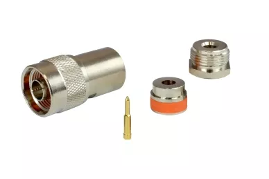 N Steckverbinder mit Drehverriegelung (RG58)