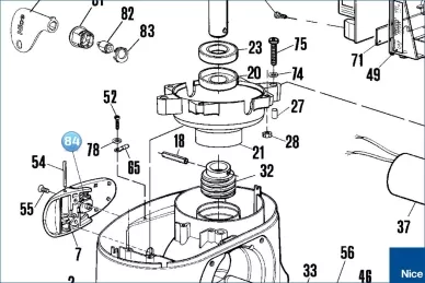 Nakrętka bębenka plastikowego WINGO (35) (CM-BG.1630)