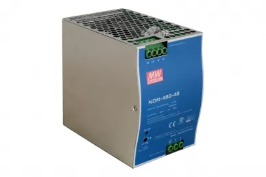 NDR-480-48 Mean Well 48V/10A/480W DIN-Schienen-Stromversorgung