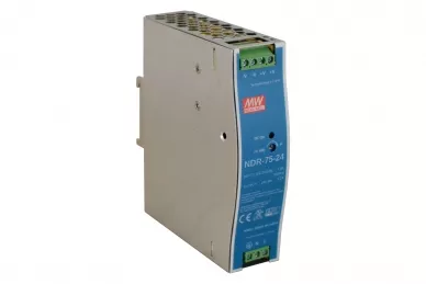 NDR-75-24 Mean Well 24V/3,2A/75W DIN-Schienen-Stromversorgung