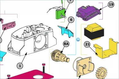 Nice 901080000 Zespół transformatora