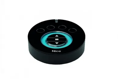 Nice AG4BB AGIO 4-channel radio transmitter for controlling lights/blinds/shutters (black)