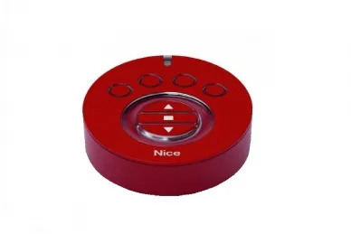 Nice AG4BR AGIO 4-channel radio transmitter for controlling lights/blinds/shutters (red)