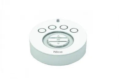 Nice AG4BW AGIO 4-kanałowy nadajnik radiowy do sterowania z funkcją on-off oraz ściemniaczem (biały)