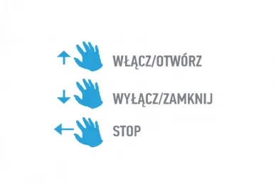 Nice AIR 1RW Bezdotykowy nadajnik radiowy