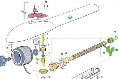 NICE BMGSPL.45673 obudowa górna PL5015,5024