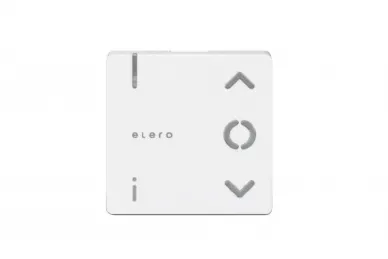 Nice Elero LumeroSon W-868 28 672.0001 1-channel wall-mounted remote control with manual/automatic mode switch white