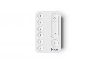 Nice Elero MiniDomi Remote Control 6-channel bidirectional white
