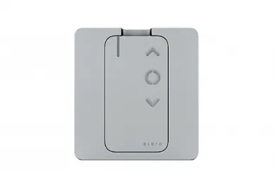 Nice Elero MonoSon-868 Mini 28 721.0001 1-channel wall-mounted remote control, pull-out, silver