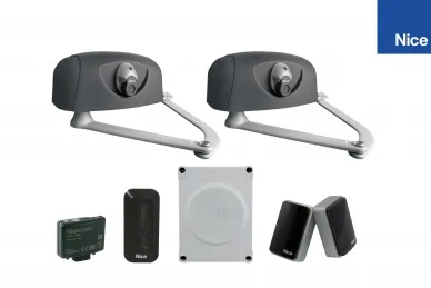 Nice HYPPO MYGO dual swing gate kit for gates up to 3m