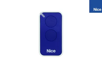 Nice Inti2B Télécommande à 2 canaux bleue