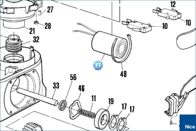Nice Kondensator 12uF do ROBO500