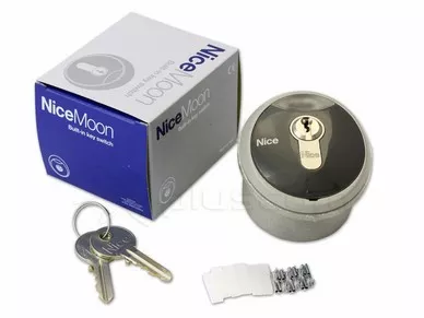 Nice MOSIU recessed key switch, European cylinder