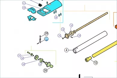 Nice PD0868A0001 Unlocking pin 