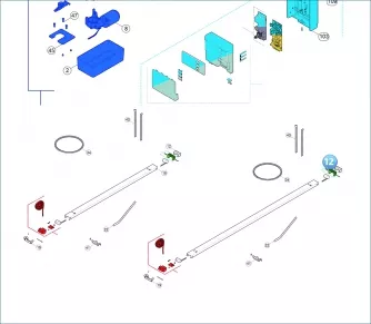 Nice PD1036A0000 Pokrywa SPY