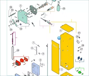 NICE PD1302A0001 housing WIDE M