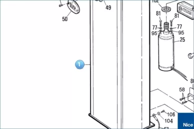 Nice PMD0001R06.4610 Housing