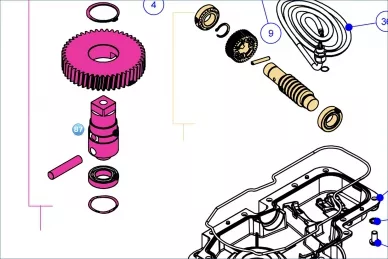 NICE PMD2322R03.4610 main shaft of the Grand Metro