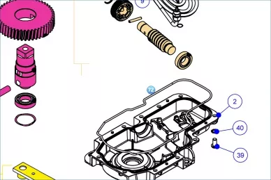 NICE PPD2237.4540 Big Metro body gasket