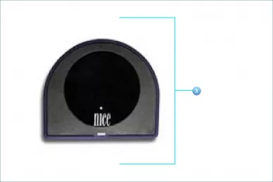 Nice PRBFE Obudowa kompletna pary fotokomórek