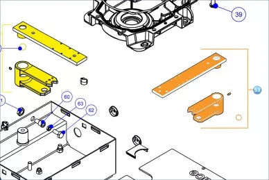 Nice PRBM02 Fixing kit for BMBOX/BIGFAB/LFAB