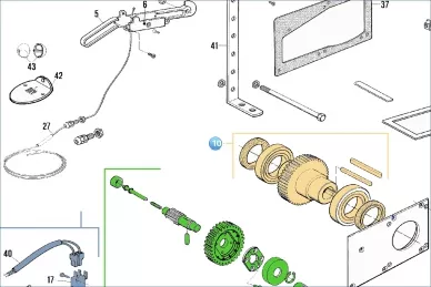 Nice PRSU01D Shaft kit SU2000R01