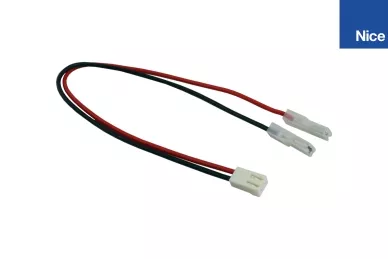 Nice Przewody (czerwony i czarny) pomiędzy mostkiem prost. a centralą MC424 (CA23.5320)
