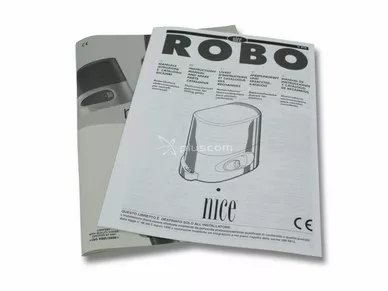 Nice Robo 1000 installation manual