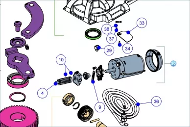 Nice SPAMG02200 Big Metro engine assembly