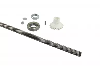 Nice SPAMG208A00A Lead screw assembly with bevel wheel and TOO300 bearing