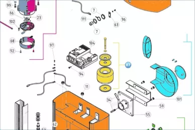 Nice SPEG071A00 Zespół transformatora SIGNO