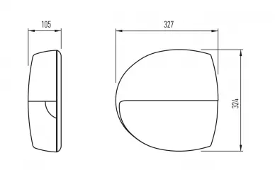 Nice SPIN31/A casing dimensions