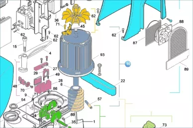 Nice SPMTG06200A Electric motor kit RUN2500I