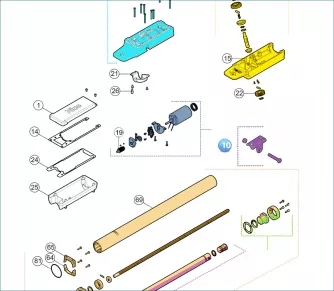Nice SPTTN02 TITAN front bracket assembly