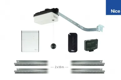 Nice SPY 650 Ensemble avec rail de porte pour la zone 10m²