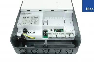 Nice SPY 800 Set mit Türschiene für den Bereich 12.5m²
