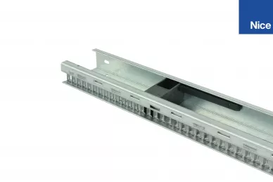 Nice SPYRAIL162 2x1.6m Szyna jezdna z elementami montażowymi