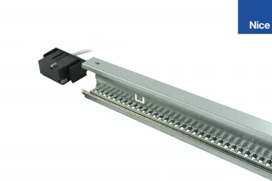 Nice SPYRAIL162 2x1.6m Szyna jezdna z elementami montażowymi