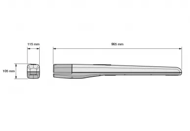Nice TOONA TO5024 dimensions