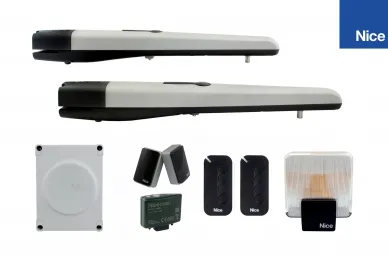 Nice TOONA4024 MYGO dual swing gate kit for gates up to 3m/24V